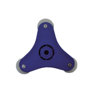 Kit de reparo para dosador: porta rolete - azul - lavanderia-bg - unimax (rolete ø=18mm)