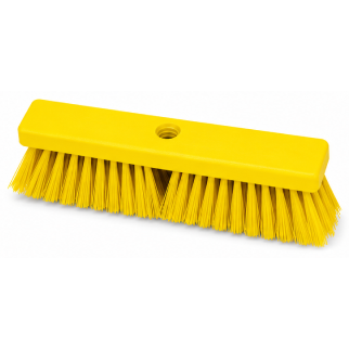 Escova para piso cerdas macias ref. 4501y amarelo el castor