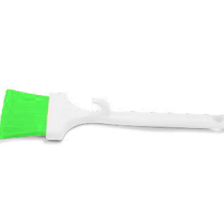 Pincel sanitario plano 1 pol verde ref. 5001g- el castor