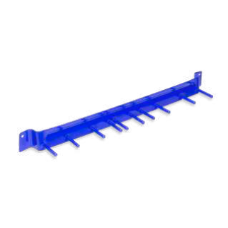 Organizador de parede de aluminio azul el castor