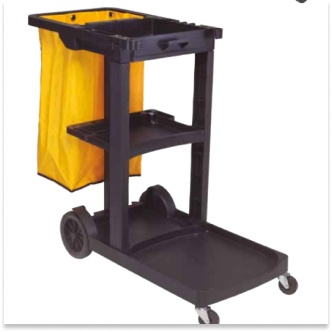 Carro funcional basic preto perfect