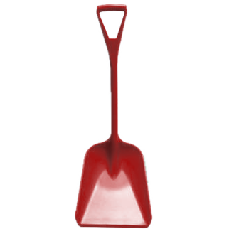 Pá sanitaria pequena el castor vermelho 9801r