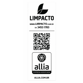 Adesivo lateral brave/lunes design bobina limpacto + allia fundo transparente  3x8cm