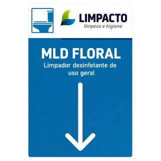 Adesivo diluidor spartan mld floral 3,7x5,5cm