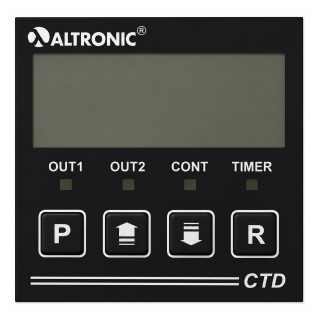 Kit de reparo para dosador: etiqueta adesiva textuirz 44x44 ctf r altronic