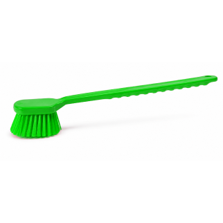 Escova multiuso punho longo cerdas medias ref. 4102g verde el castor