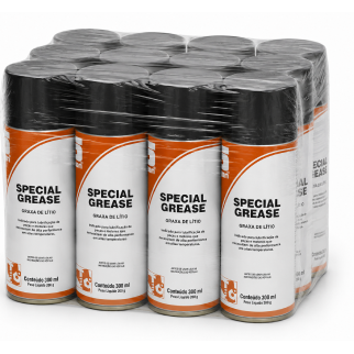 Special grease - aerossol - fardo com 12 frascos de 300ml