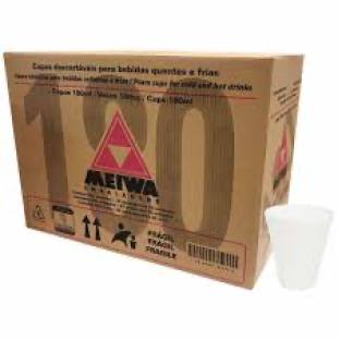 Copo Termico 180ML Caixa C/ 800UN Meiwa