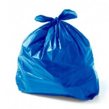Saco para Lixo 240L Azul 50UN 120X144 - Reforçado - Equiv 0,10
