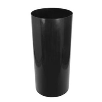 Cesto Plástico Sem Tampa 050 Litros 70CM Altura Preta JSN