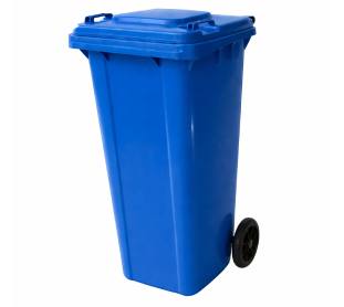 Conteiner com Rodas 0120 Litros Azul Tonk