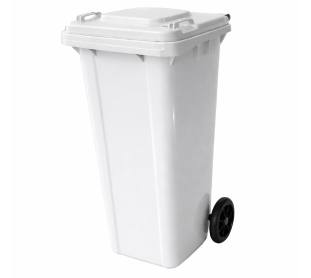 Conteiner com Rodas 0240 Litros Branco Tonk